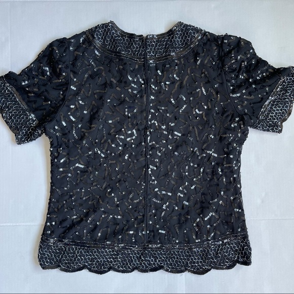 Brilliante By J.A V-Neck Women  Blouse size 1X - Picture 2 of 11